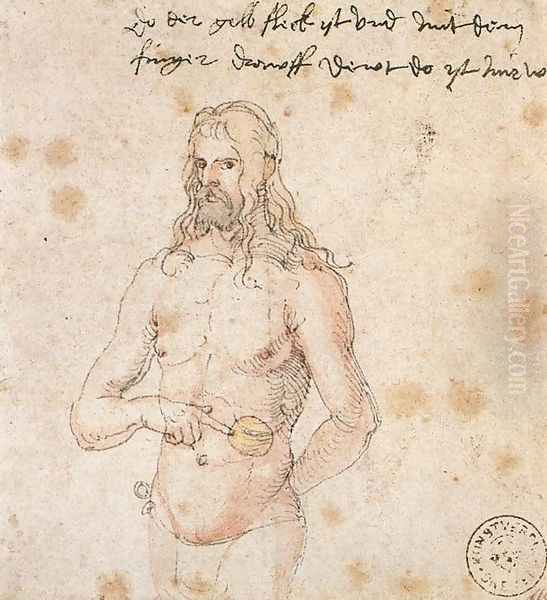 Self-Portrait 2 Oil Painting by Albrecht Durer