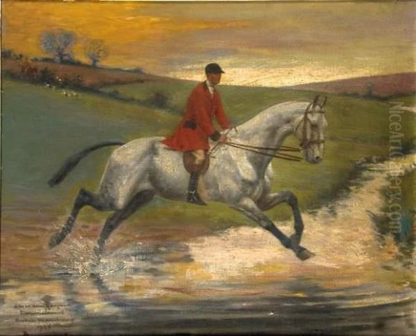 Chasse A Courre Oil Painting by Andre Marchand