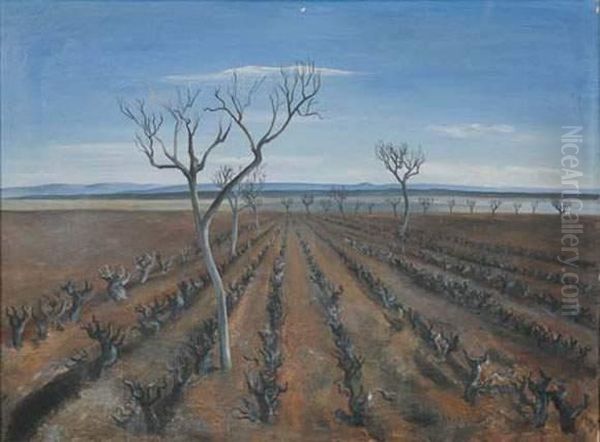 Plaine Aux Vignes Oil Painting by Andre Marchand