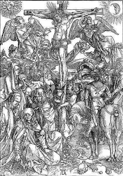 Crucifixion 2 Oil Painting by Albrecht Durer