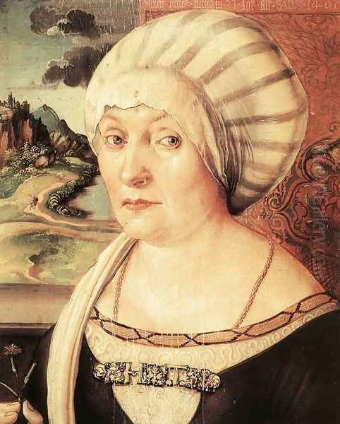 Felicitas Tucher, née Rieter Oil Painting by Albrecht Durer