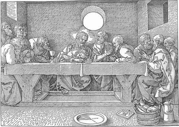 The Last Supper Oil Painting by Albrecht Durer