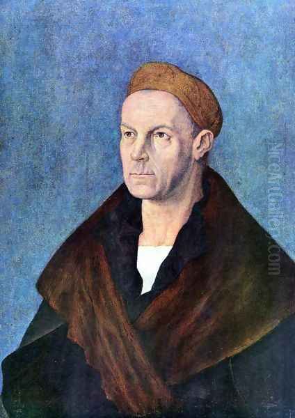 Portrait of Jakob Fugger 'the Rich' Oil Painting by Albrecht Durer