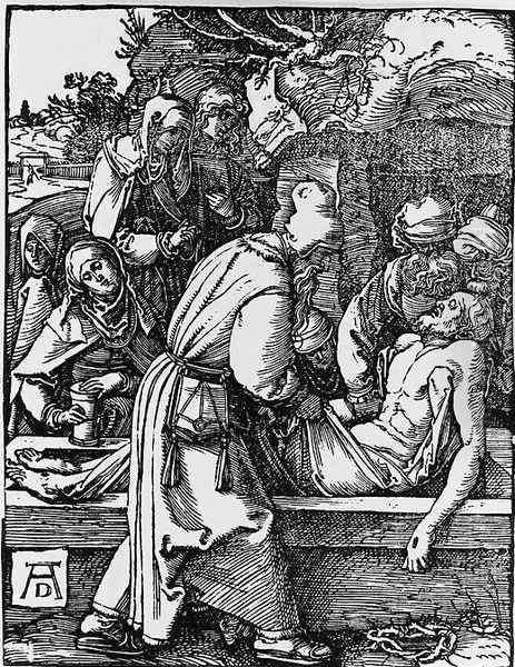 Entombment Oil Painting by Albrecht Durer