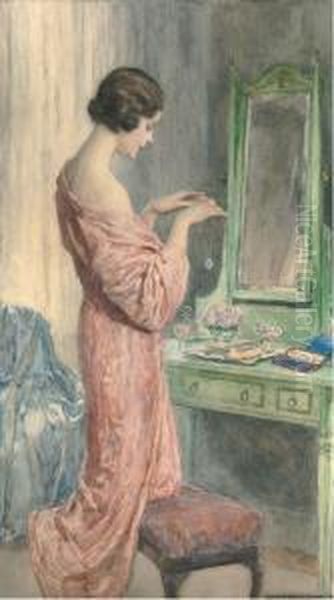 The Precious Gift Oil Painting by William Henry Margetson