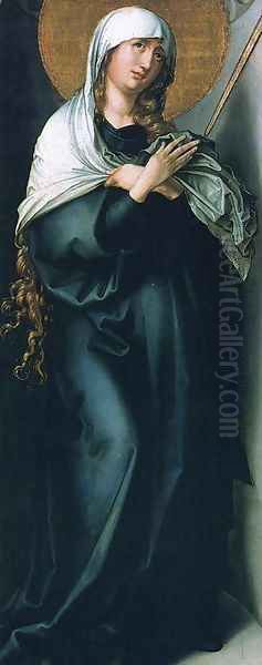 The Seven Sorrows of the Virgin: Mother of Sorrows I Oil Painting by Albrecht Durer