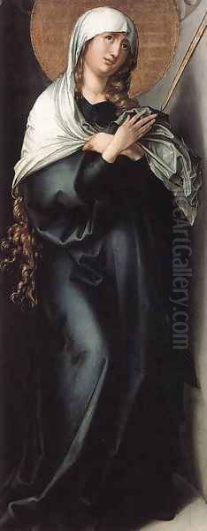 The Seven Sorrows of the Virgin: Mother of Sorrows Oil Painting by Albrecht Durer