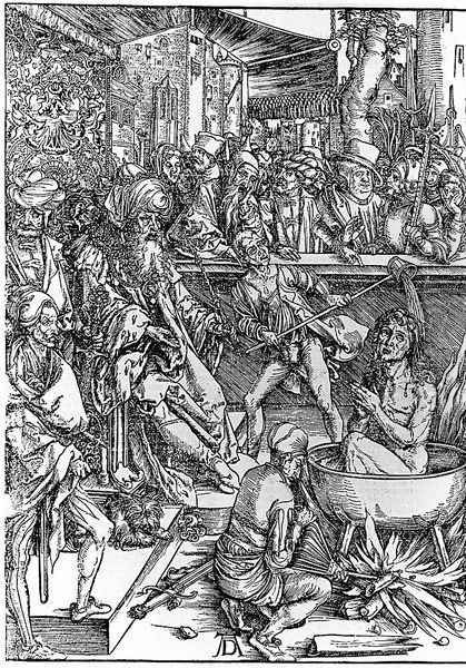 Martyrdom of St.John Oil Painting by Albrecht Durer