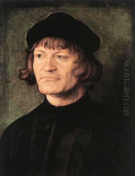 Portrait of a Cleric Oil Painting by Albrecht Durer