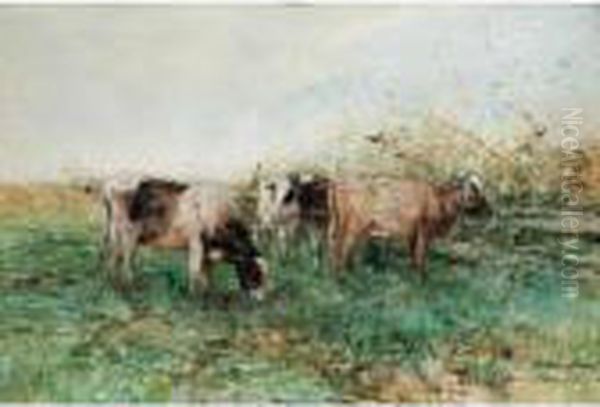 Cattle Grazing by Willem Maris