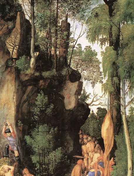 The Martyrdom of the Ten Thousand (detail 3) Oil Painting by Albrecht Durer