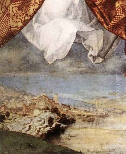 The Adoration of the Trinity (detail 5) Oil Painting by Albrecht Durer