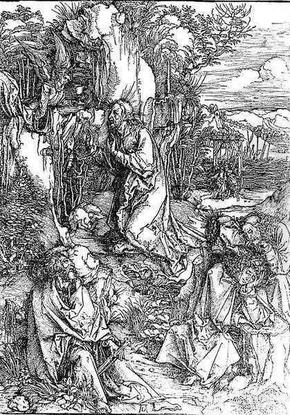 Agony in the Garden 2 Oil Painting by Albrecht Durer