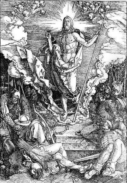 Resurrection 2 Oil Painting by Albrecht Durer