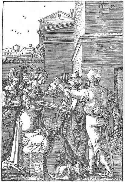 The Beheading of St John the Baptist Oil Painting by Albrecht Durer