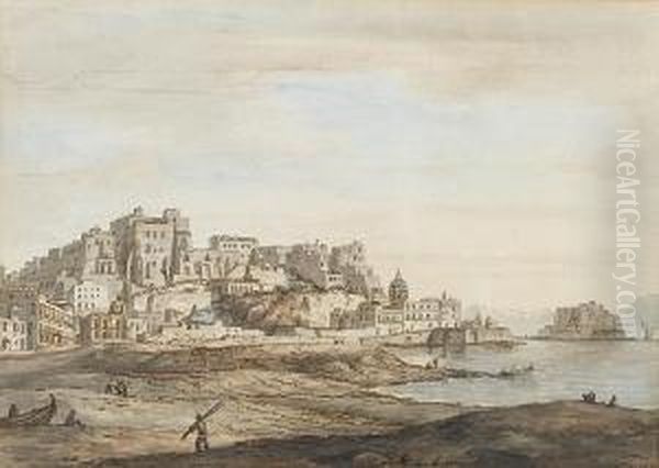 Borgo Di Chiaia, Naples, C.1767 Oil Painting by William Marlow