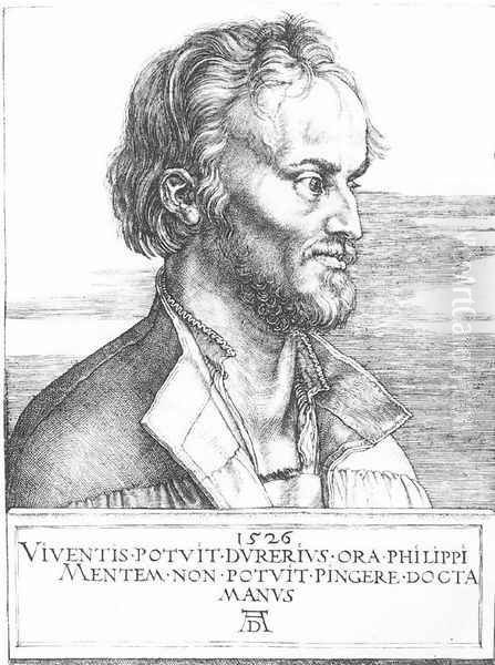 Philipp Melanchthon Oil Painting by Albrecht Durer