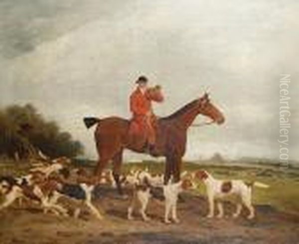 The Hunt Oil Painting by Benjamin Marshall