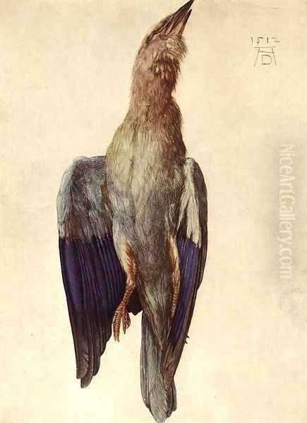 Dead Bluebird 2 Oil Painting by Albrecht Durer