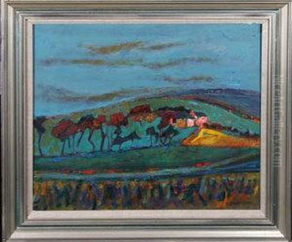 Bute Landscape Oil Painting by David Martin