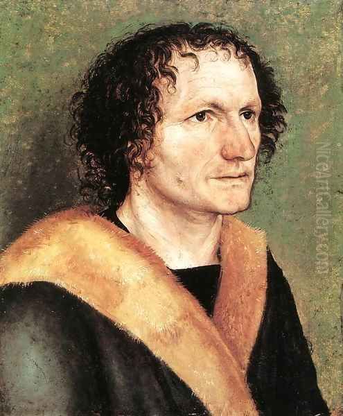 Portrait of a Man 2 Oil Painting by Albrecht Durer