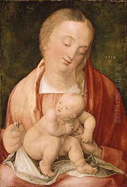 Virgin and Child 1516 Oil Painting by Albrecht Durer