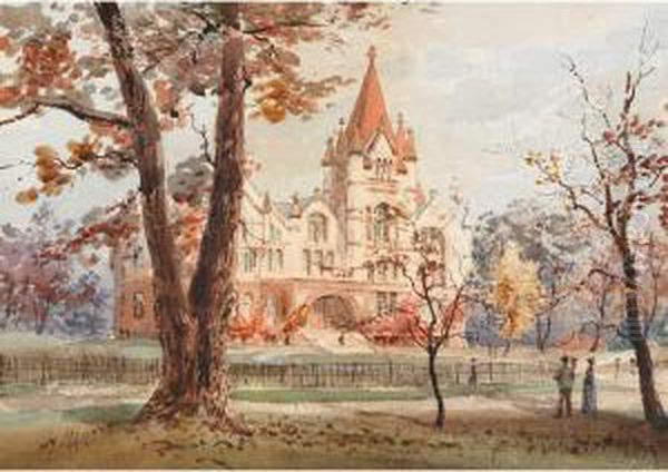 Victoria College Oil Painting by Henry Martin