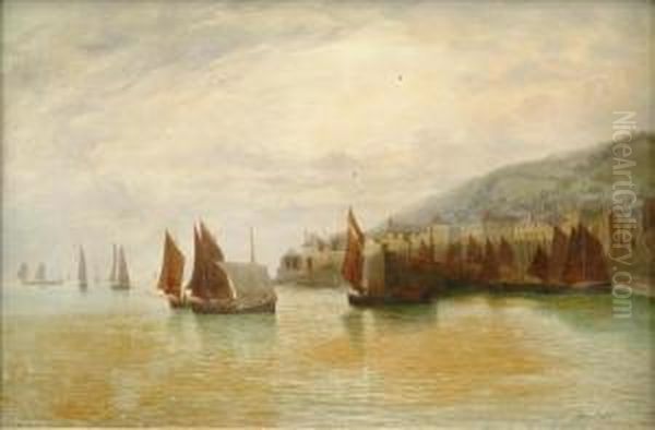 Newlyn Oil Painting by Henry Martin