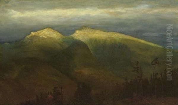 The White Mountains, From Randolph Hill Oil Painting by Homer Dodge Martin