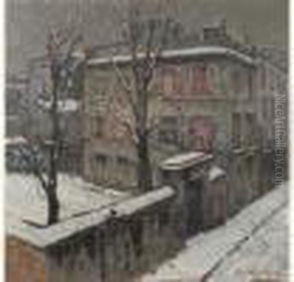  Neige  Oil Painting by Jacques Martin