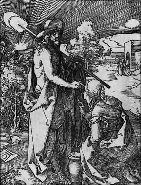 Noli Me Tangere, from The Little Passion Oil Painting by Albrecht Durer