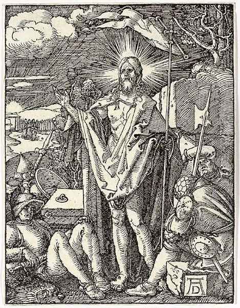 The Resurrection, from The Small Woodcut Passion Oil Painting by Albrecht Durer