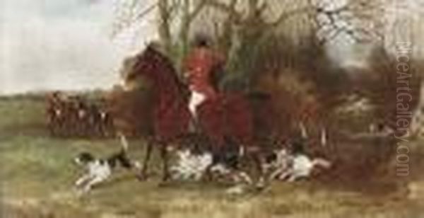 Tally Ho! Oil Painting by Sylvester Martin