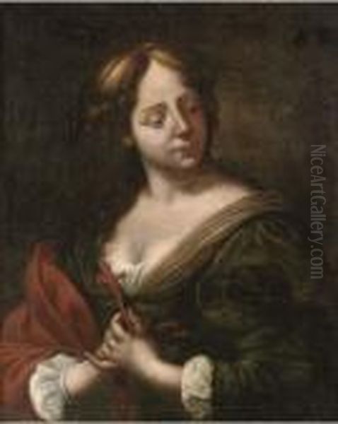 The Penitent Magdalen Oil Painting by Giovanni Martinelli