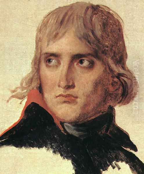 Bonaparte (unfinished) 1798, Oil Painting by Jacques Louis David