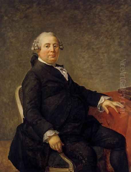 Portrait of Philippe-Laurent de Joubert c. 1786 Oil Painting by Jacques Louis David