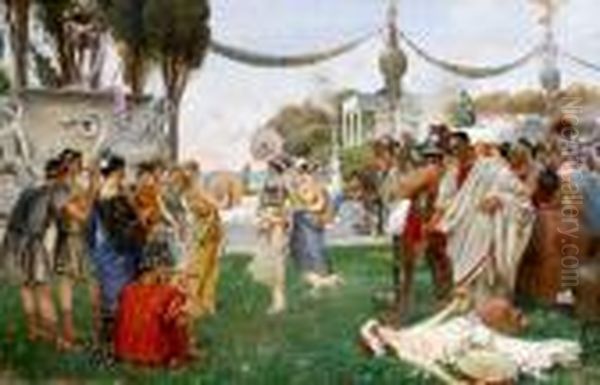 Roman Festivities by Filippo Martori Savini