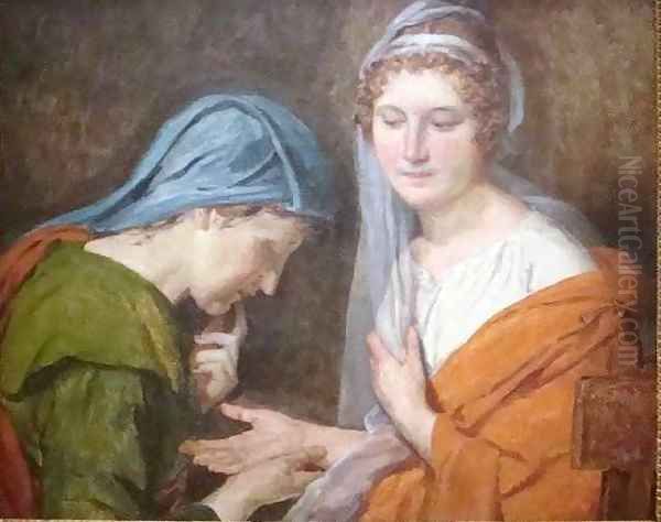 The Fortune Teller Oil Painting by Jacques Louis David