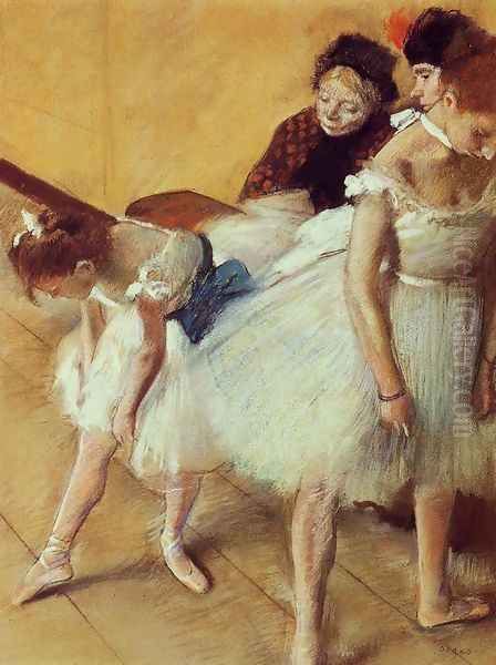 The Dance Examination Oil Painting by Edgar Degas