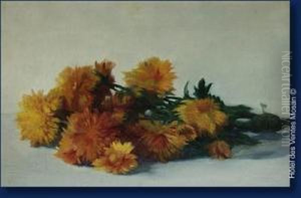 Gerbe De Fleurs Oil Painting by Edouard Masson