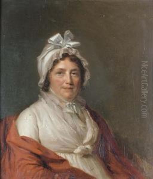 Portrat Von Marie Louise Dumont. by Firmin Massot