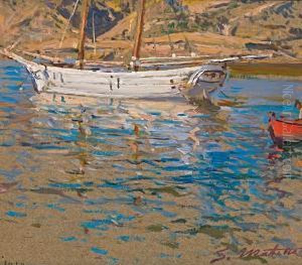 Marina Oil Painting by Segundo Matilla