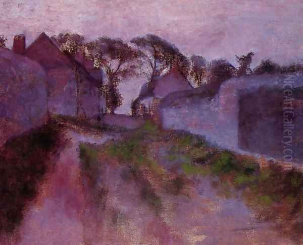 At Saint-Valery-sur-Somme Oil Painting by Edgar Degas