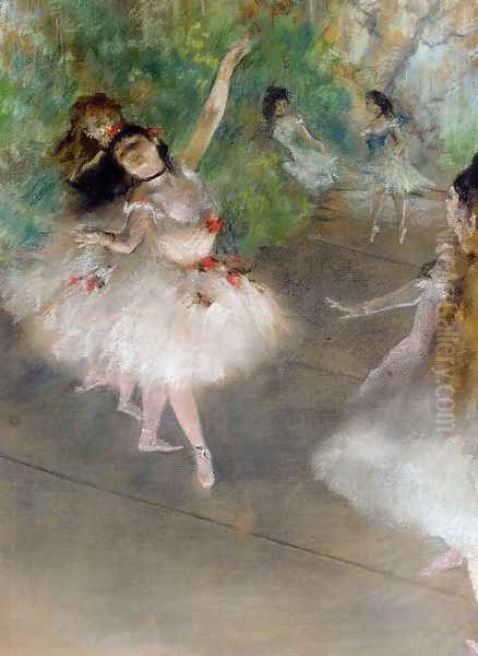 Dancers Oil Painting by Edgar Degas