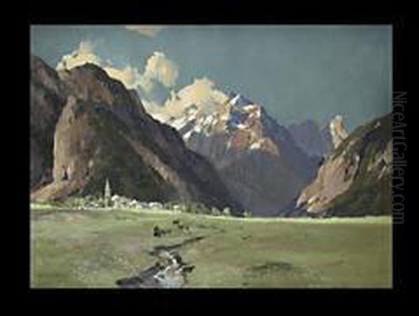 Cimolais Cimo Dei Preti Oil Painting by Hans Maurus