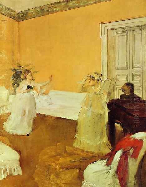 The Rehearsal Oil Painting by Edgar Degas