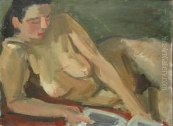 Nud Oil Painting by Arnold Max Wexler