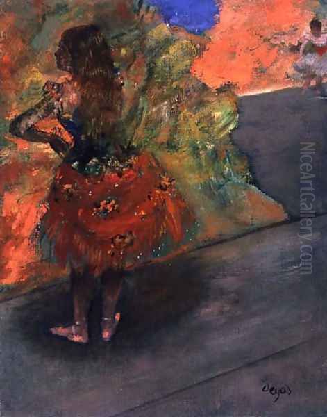 Ballet Dancer, c.1888-94 Oil Painting by Edgar Degas