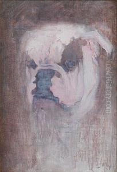 Portrait Of The Artist's Bulldog 