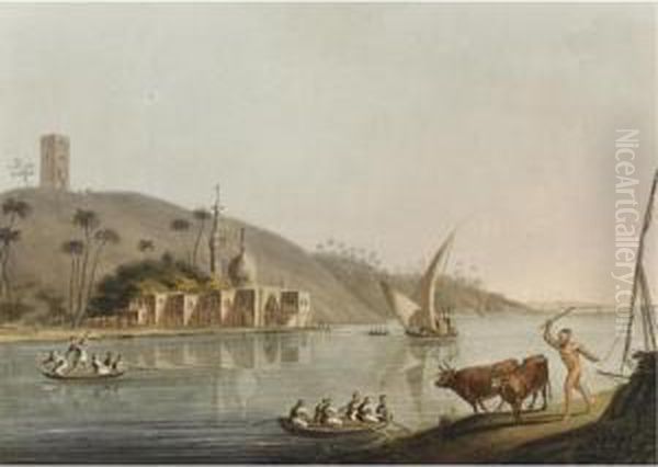 London: T. Bensley For R. Bowyer, 1804 Oil Painting by Luigi Mayer